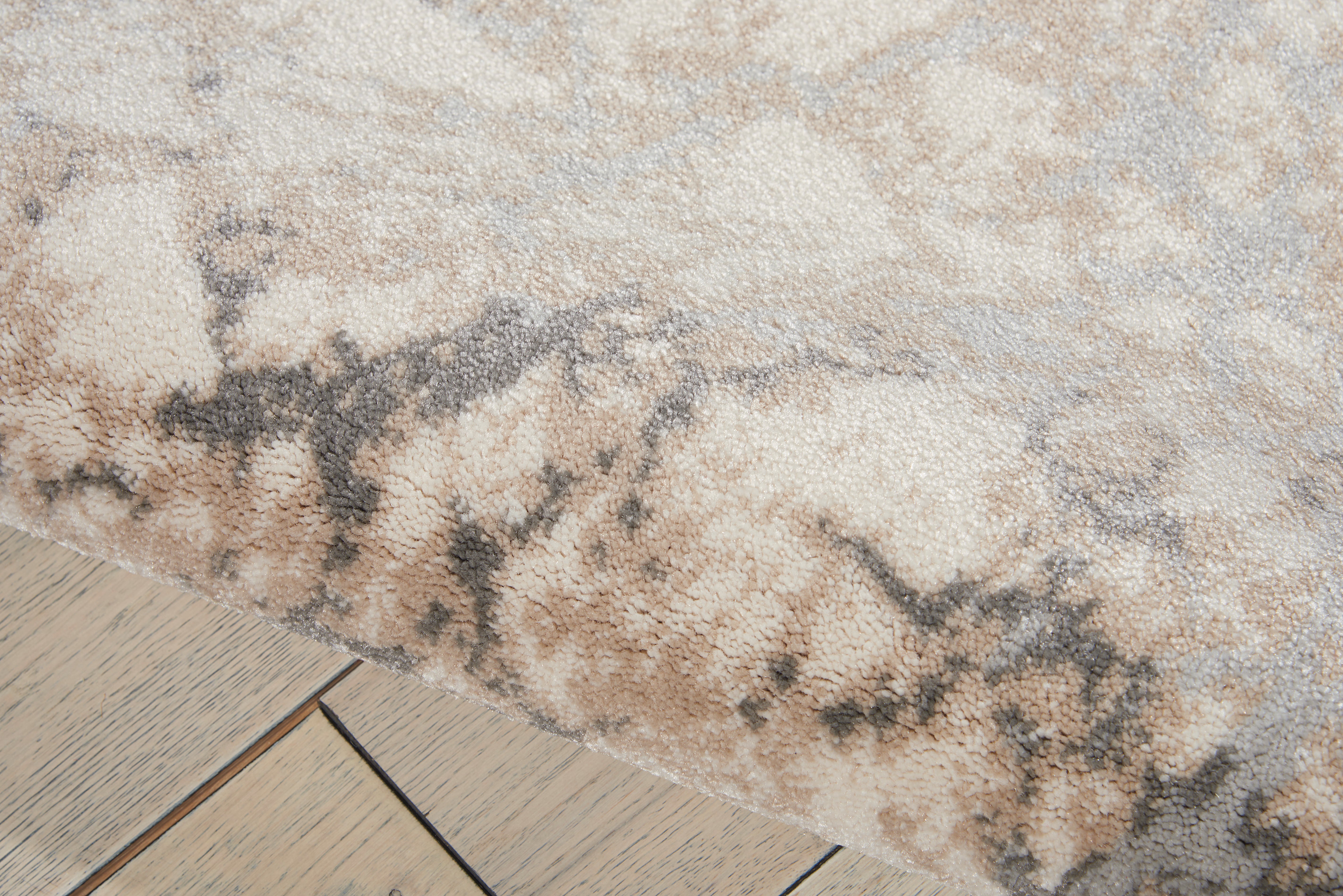 Nourison Maxell MAE10 Ivory Blue Rug